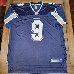 Onfield Reebok Dallas Cowboys Jersey 9 Romo - Size XL